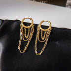 Belphoebe Link Chain Hoops