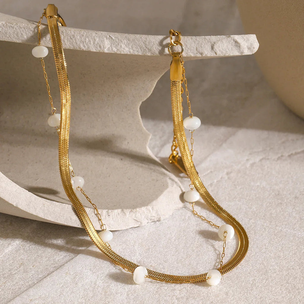 Coquette Freshwater Pearl Anklet