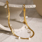 Coquette Freshwater Pearl Anklet