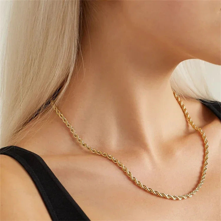 Seraphina Rope Chain Necklace