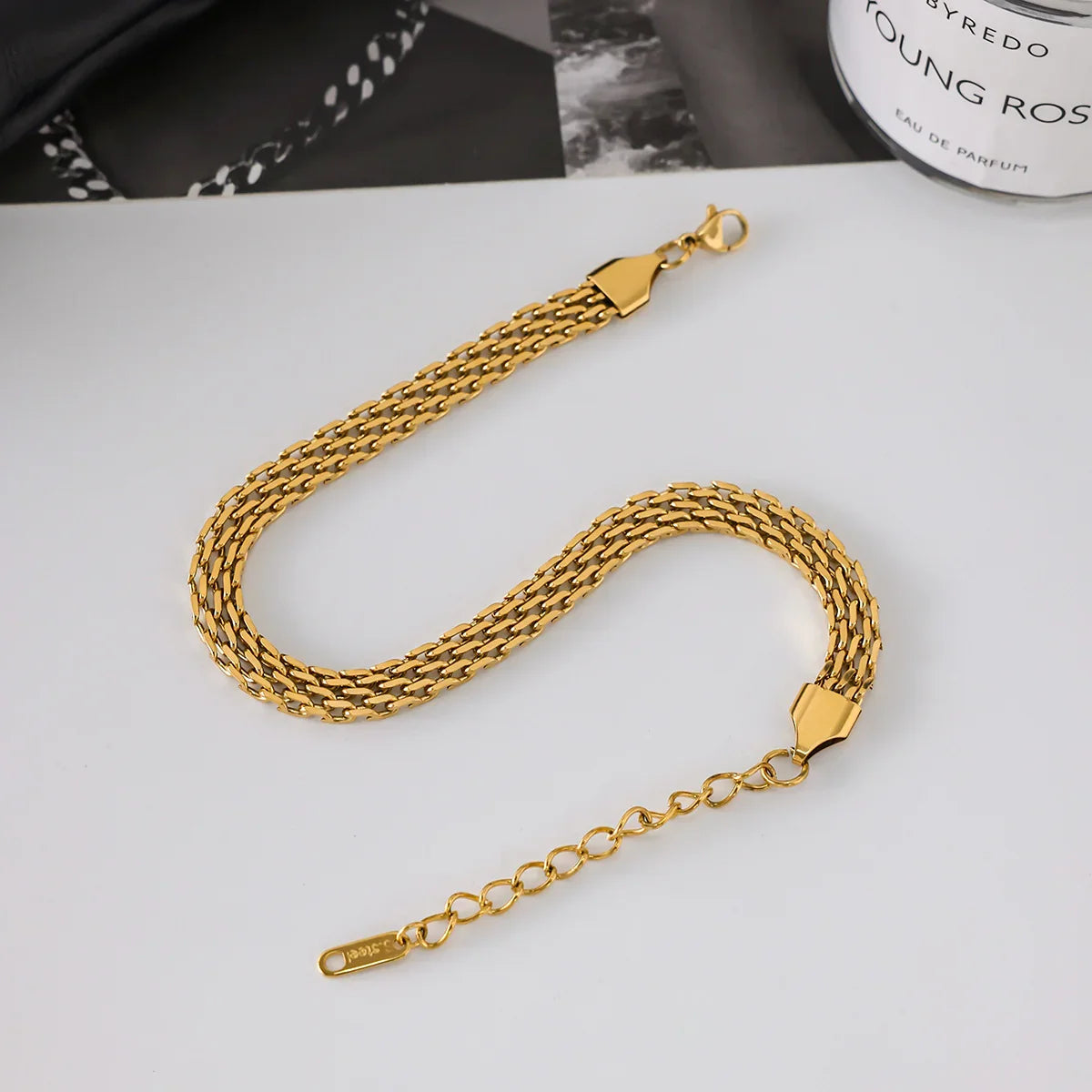 Ines Mesh Chain Anklet