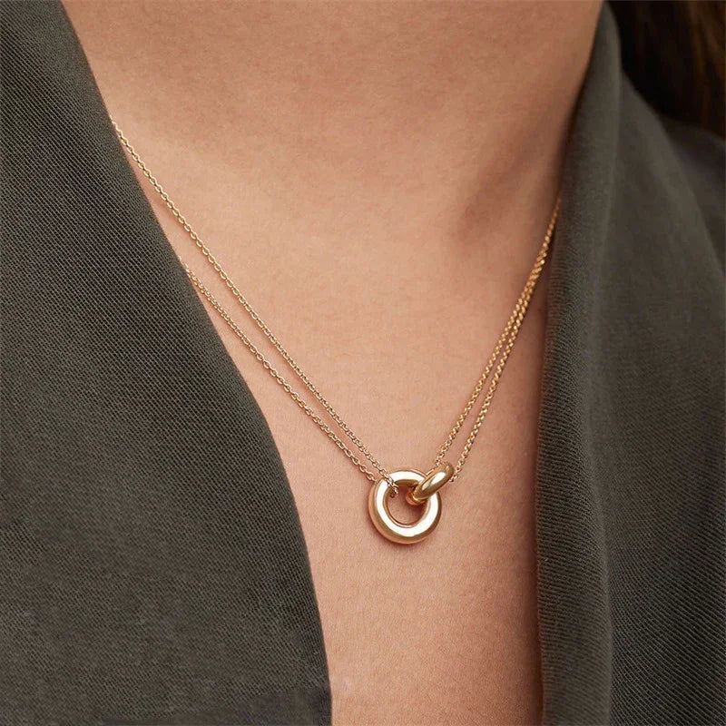 Calliope Gold Chain Necklace