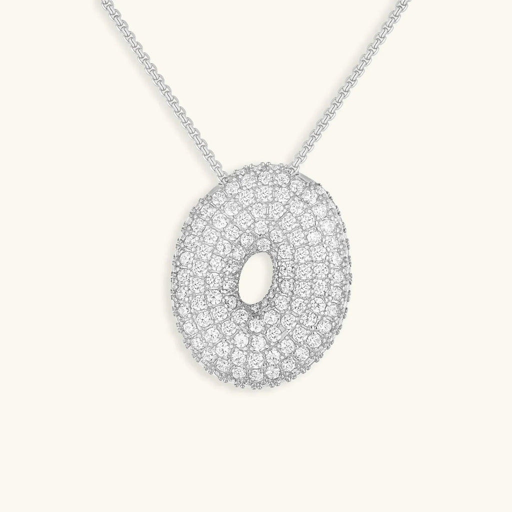 Mabelle Bubble Initial Necklace