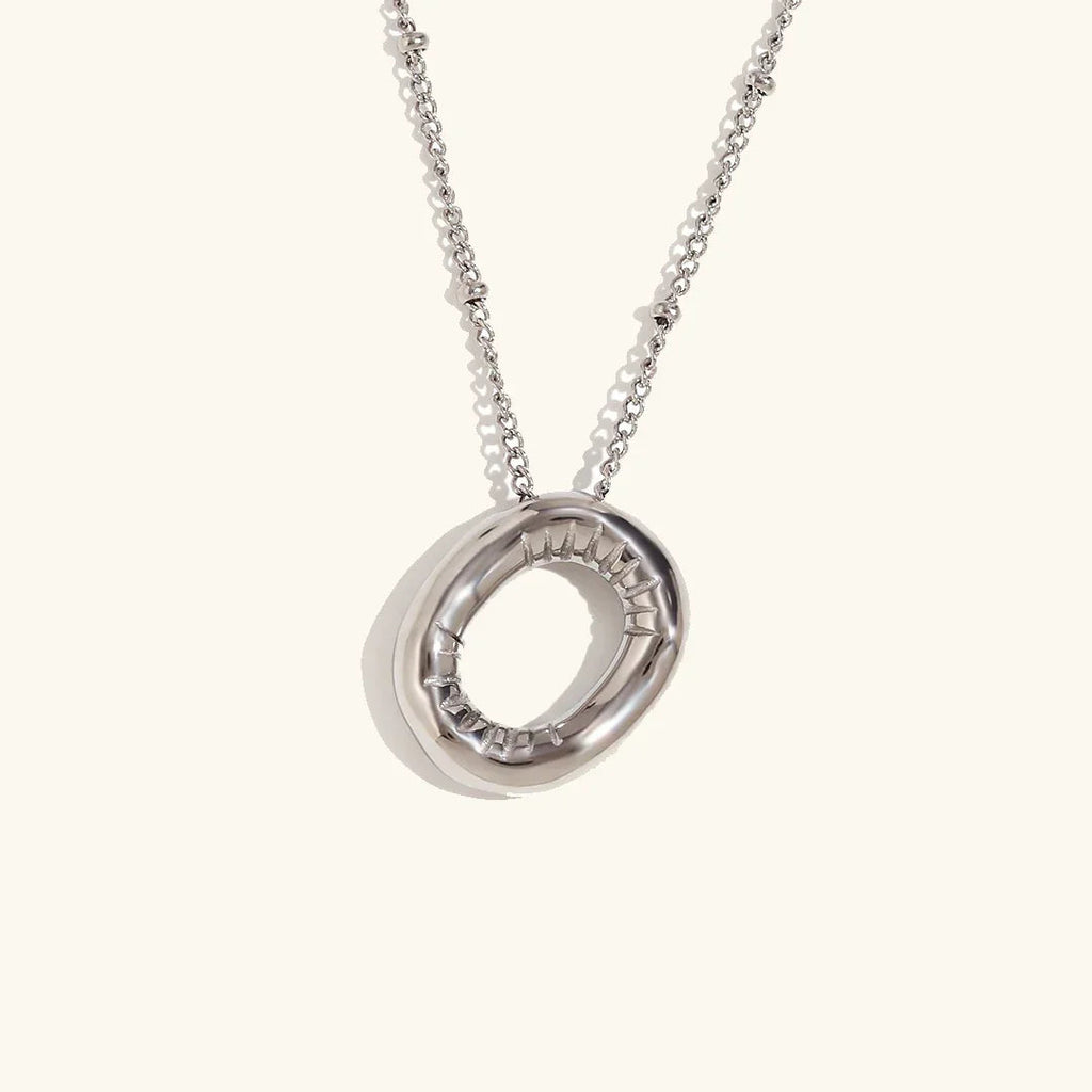 Juliet Bubble Initial Necklace
