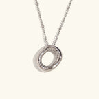 Juliet Bubble Initial Necklace