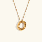 Juliet Bubble Initial Necklace
