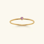 Hepzibah Birthstone Stacker Ring