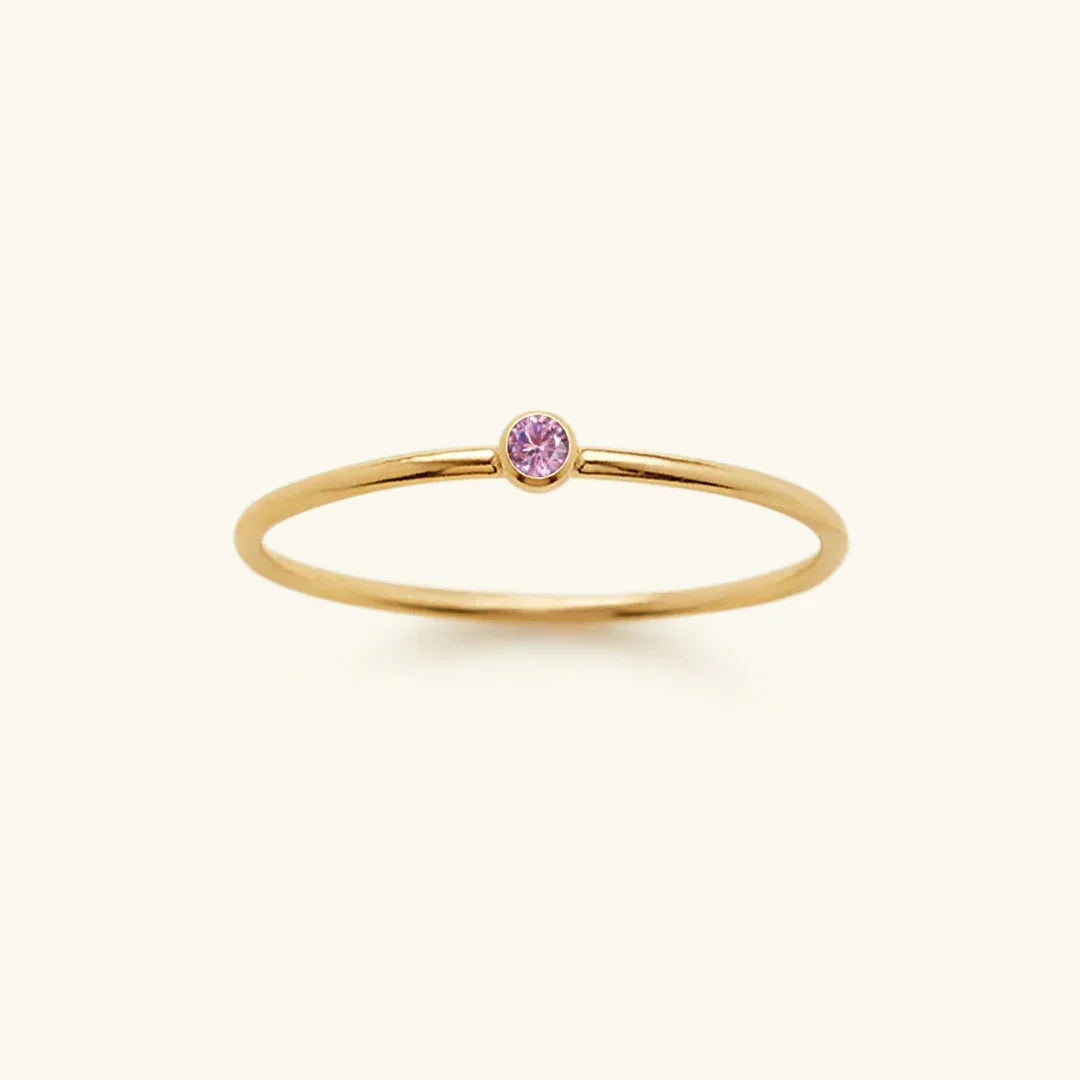 Hepzibah Birthstone Stacker Ring