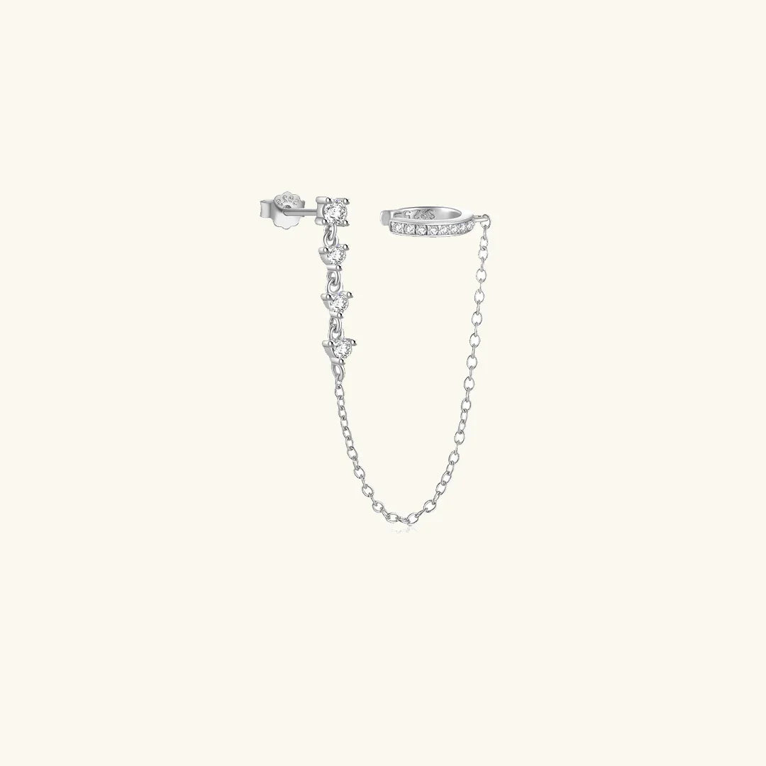 Mireia Chain Cuff Earrings