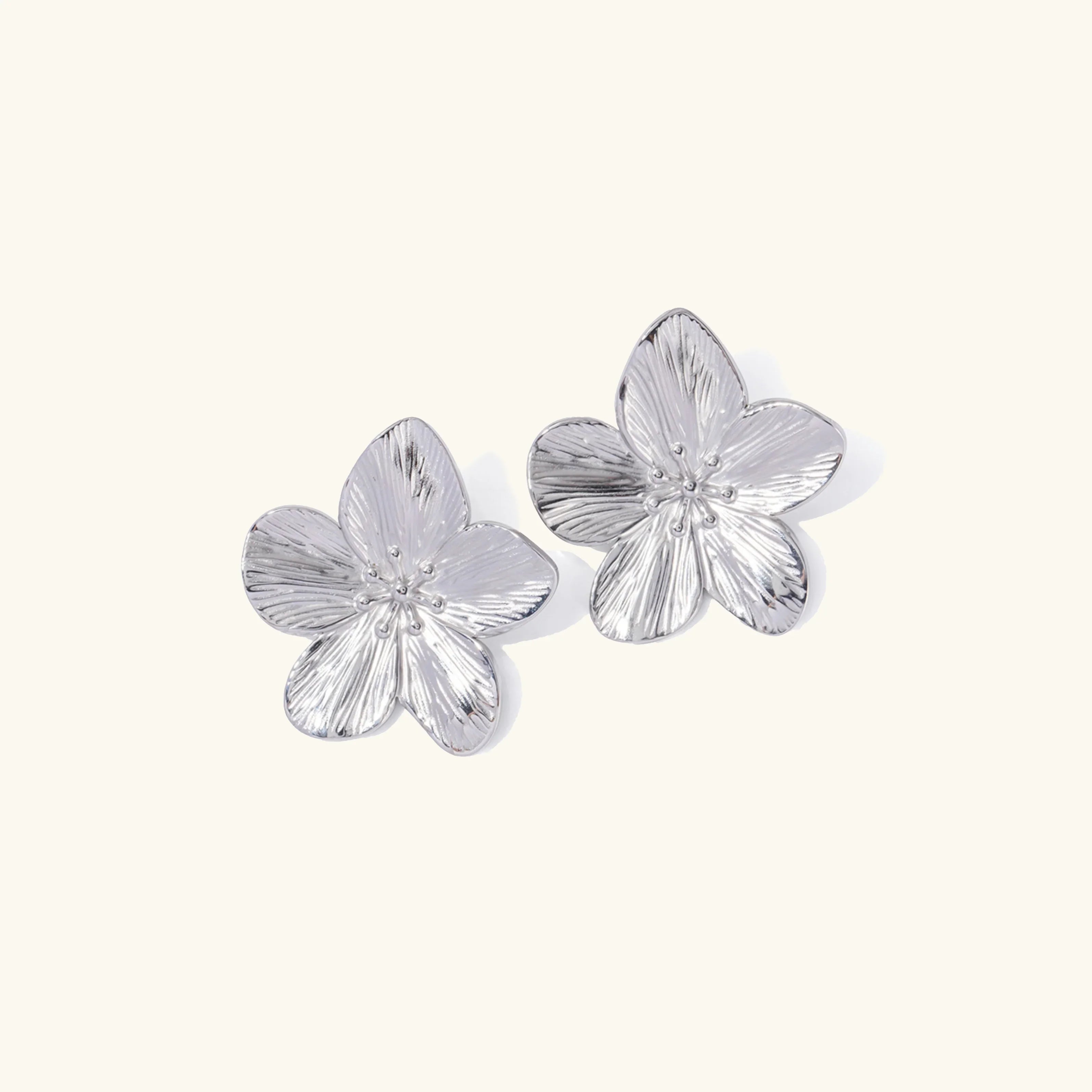 Poppy Flower Earrings