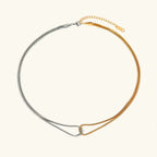 Katriel Two Tone Necklace