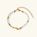Marguerite Freshwater Pearl Bracelet