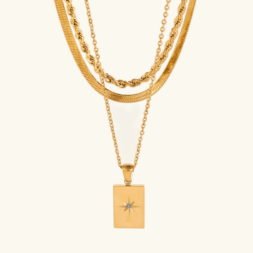 Fenella Layered Gold Necklace