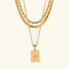 Fenella Layered Gold Necklace