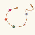Philomena Floral Gold Bracelet