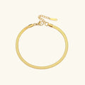 Noa Herringbone Anklet