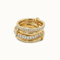Ophelia Stacked Diamond Ring