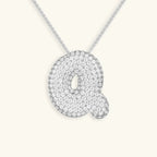 Mabelle Bubble Initial Necklace