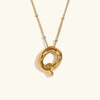 Juliet Bubble Initial Necklace