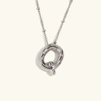Juliet Bubble Initial Necklace