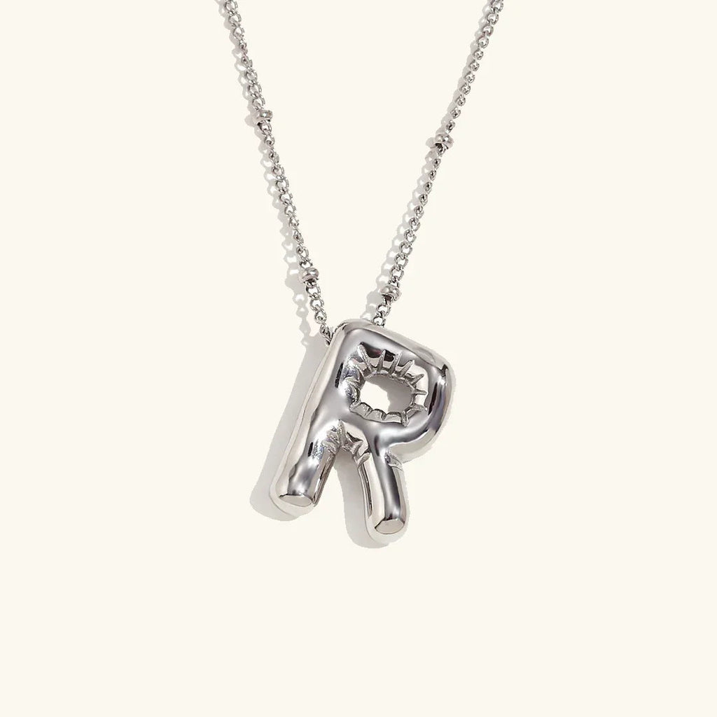 Juliet Bubble Initial Necklace