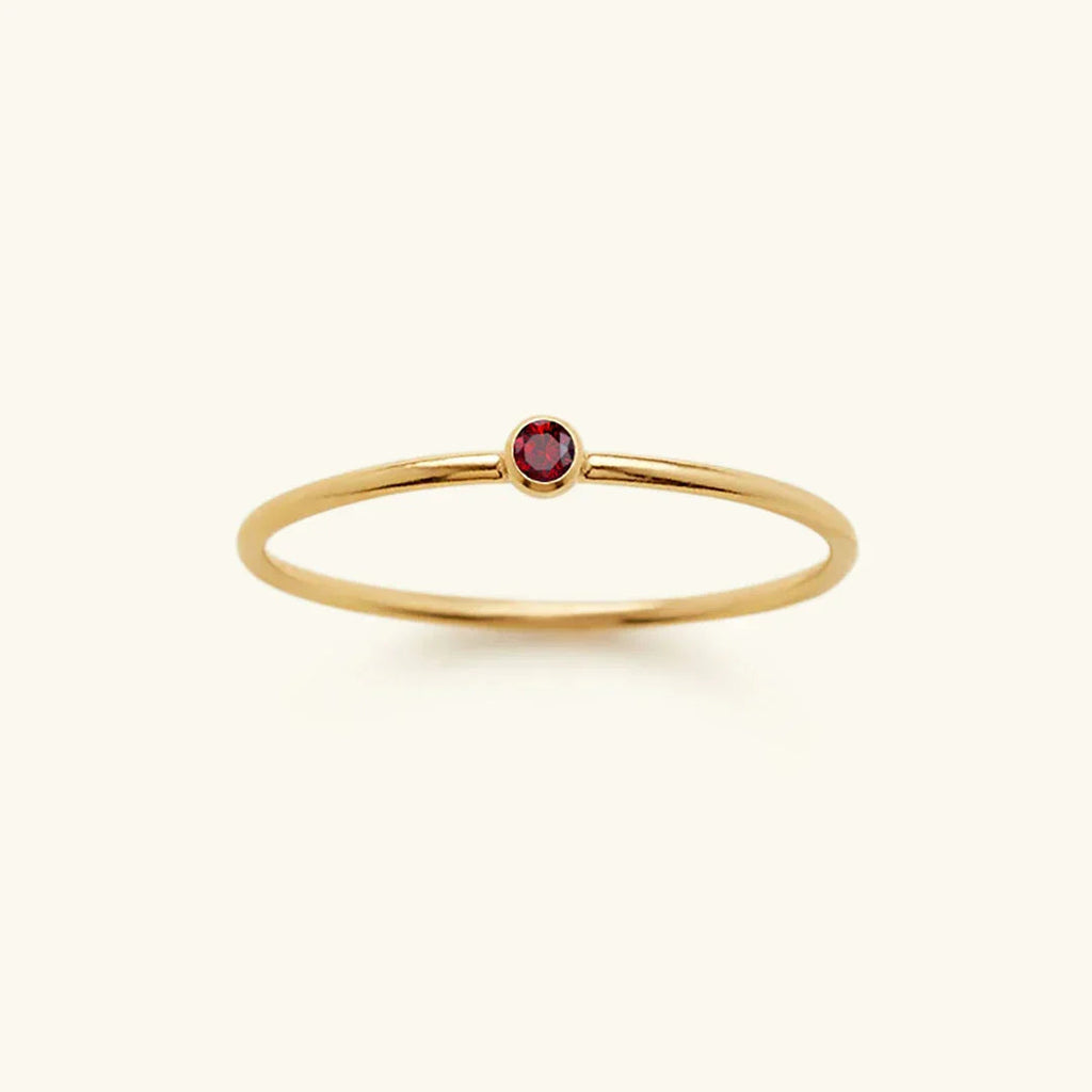 Hepzibah Birthstone Stacker Ring