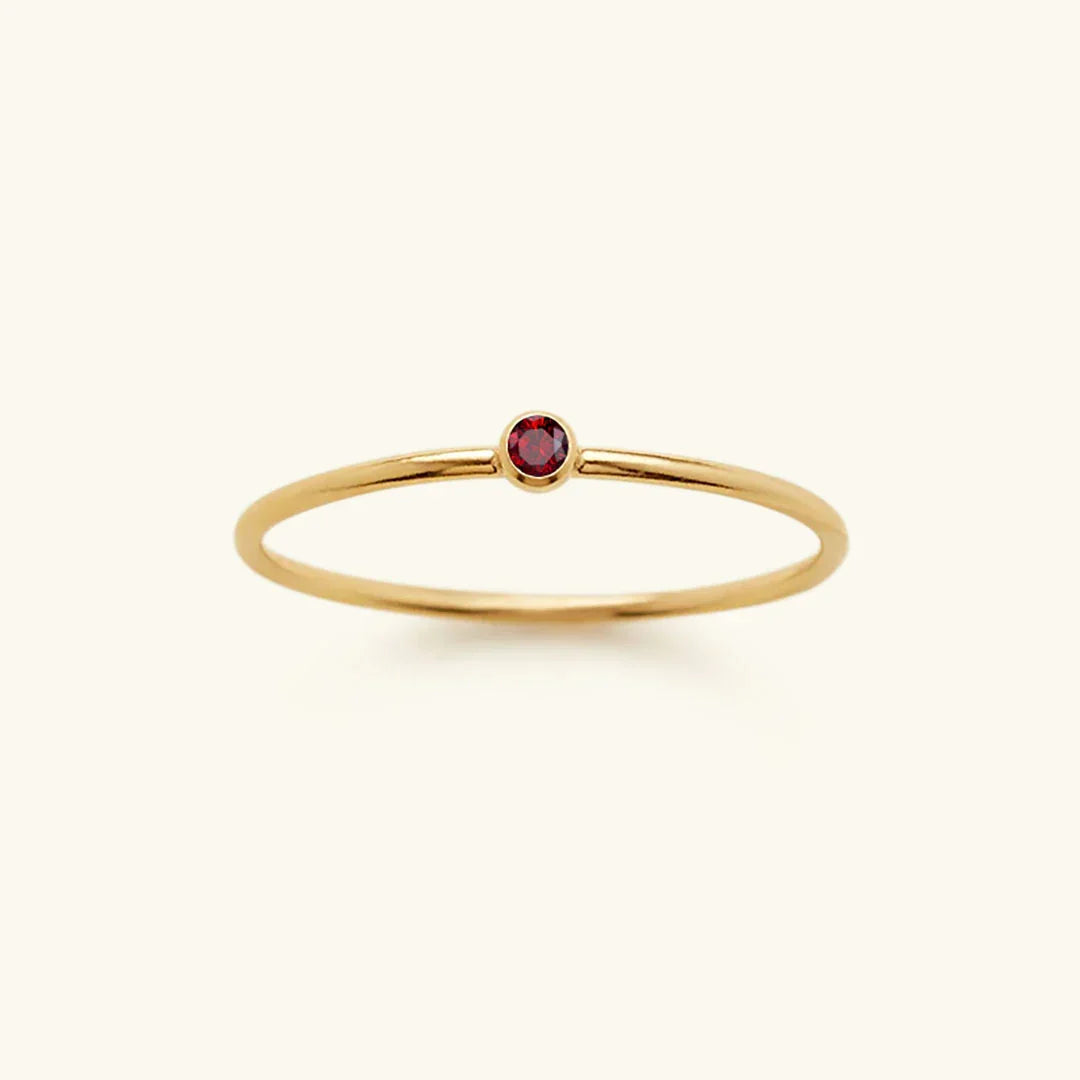 Hepzibah Birthstone Stacker Ring