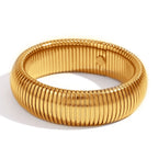 Nora Wide Chunky Bangle
