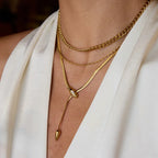 Selwyn Gold Serpentine Pendant