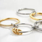 Fioretta Stacked Diamond Ring