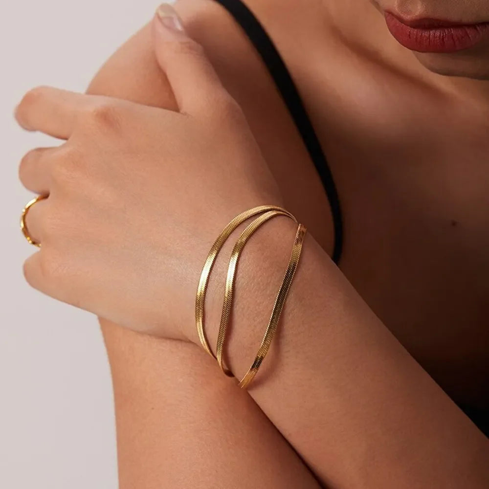 Margot Herringbone Bracelet