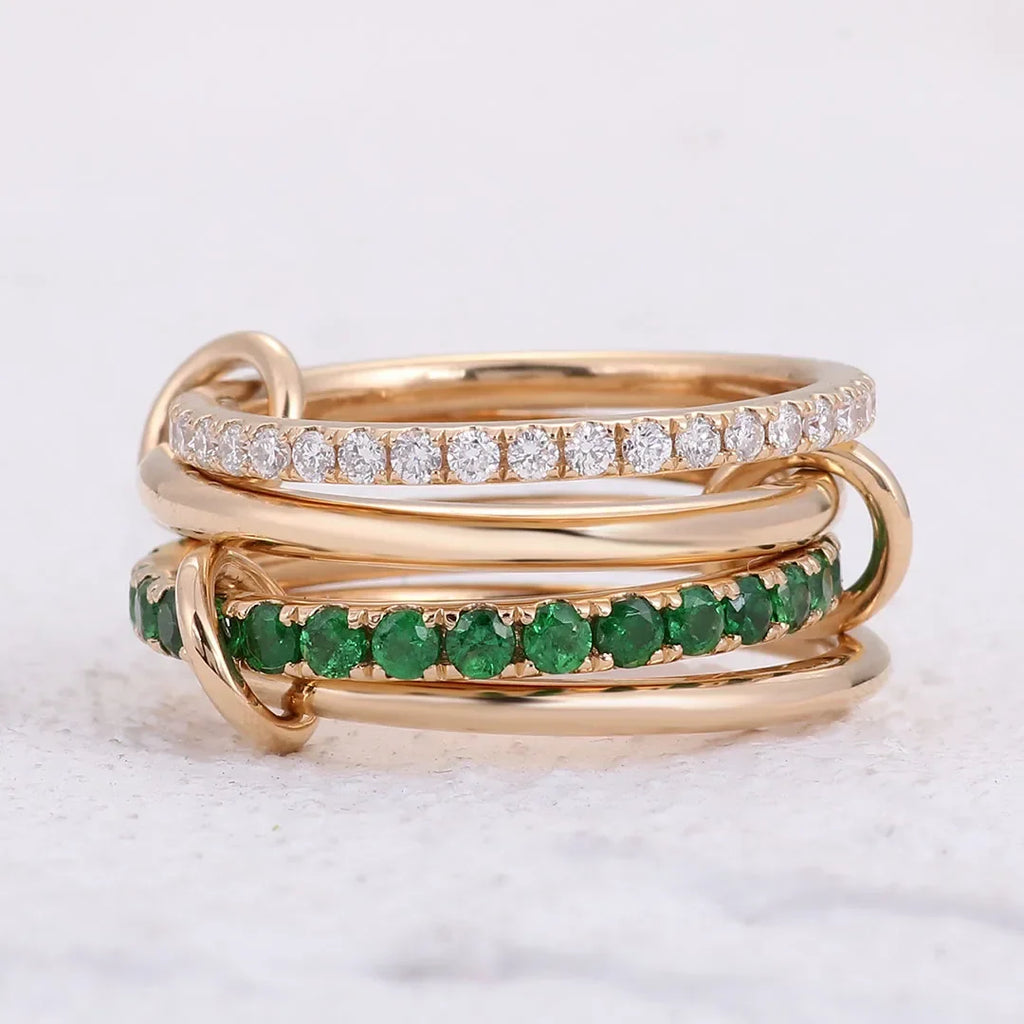 Ginevra Stacked Diamond Ring