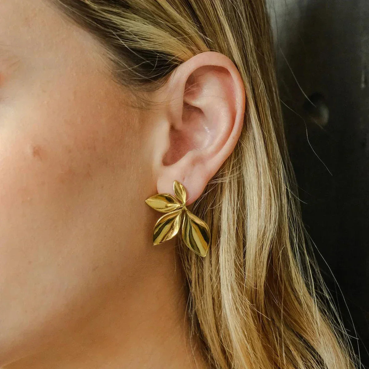 Solange Petal Earrings