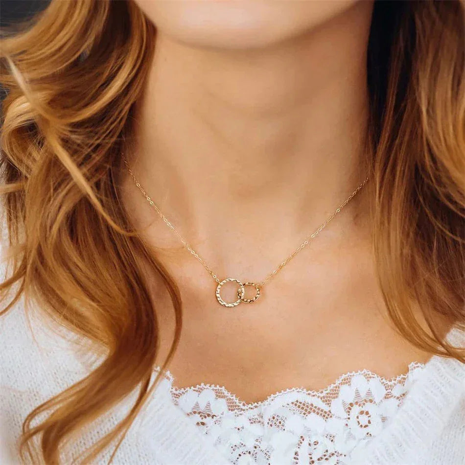 Renata Hoop Necklace
