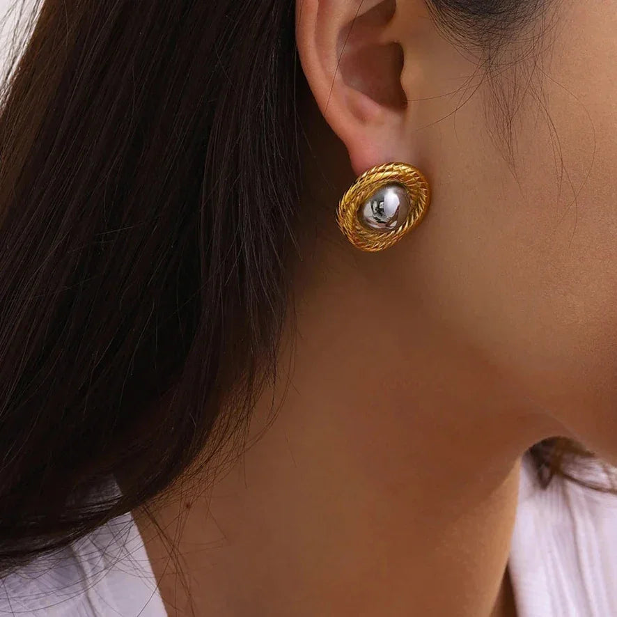 Delphine Gold Earrings