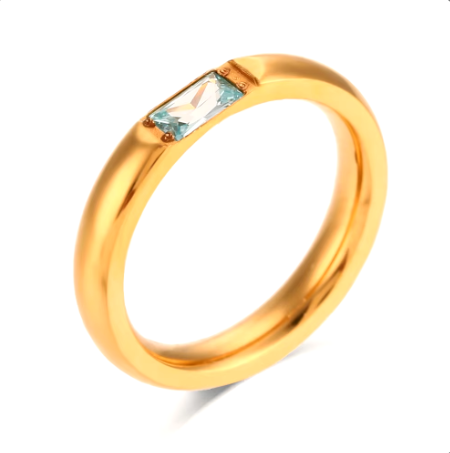Opal Birthstone Ring