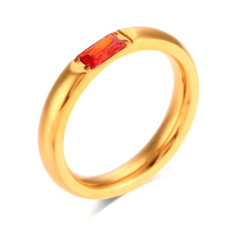 Opal Birthstone Ring
