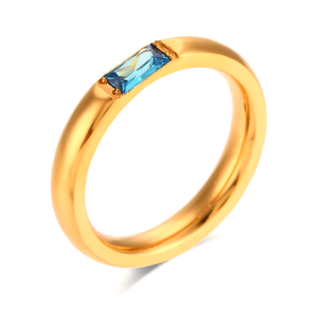 Opal Birthstone Ring