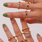 Opal Birthstone Ring
