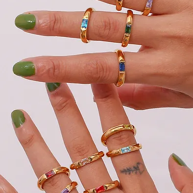 Opal Birthstone Ring