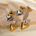 Esme Heart Earrings