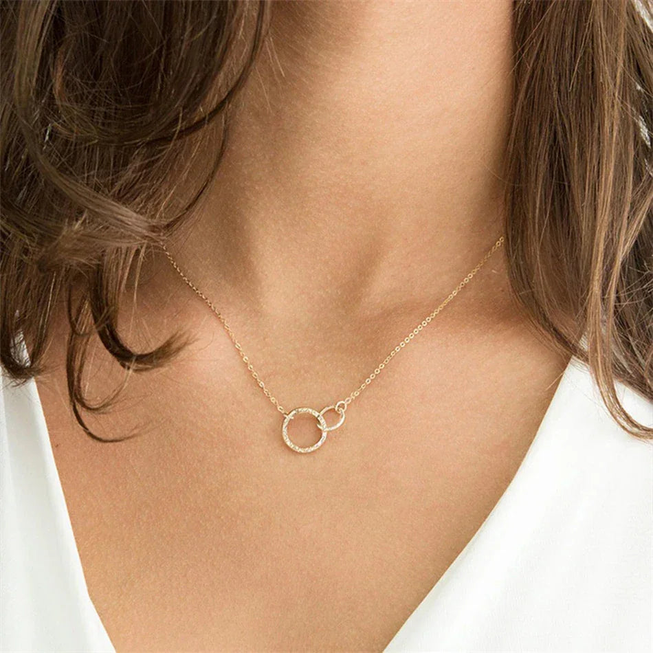 Renata Hoop Necklace