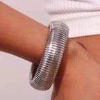 Nora Wide Chunky Bangle