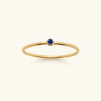 Hepzibah Birthstone Stacker Ring