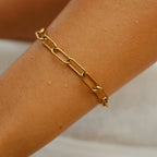 Capri Paperclip Bracelet