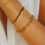 Capri Paperclip Bracelet