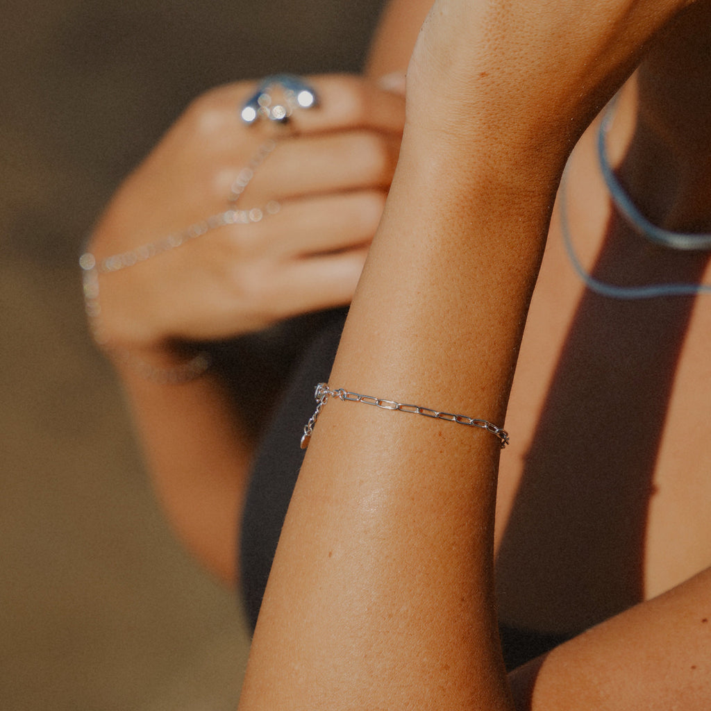 Riviera Paperclip Bracelet