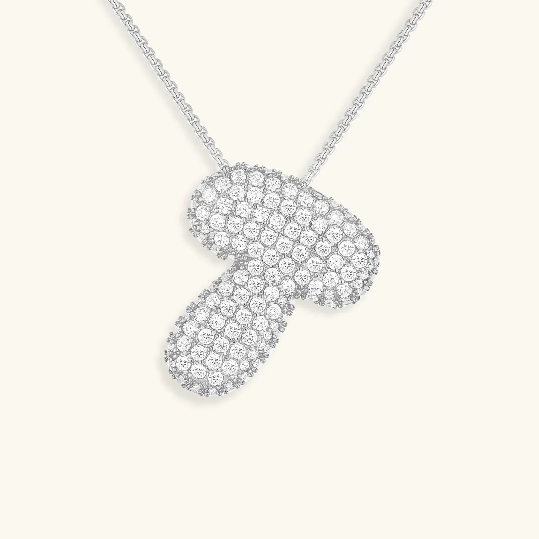 Mabelle Bubble Initial Necklace