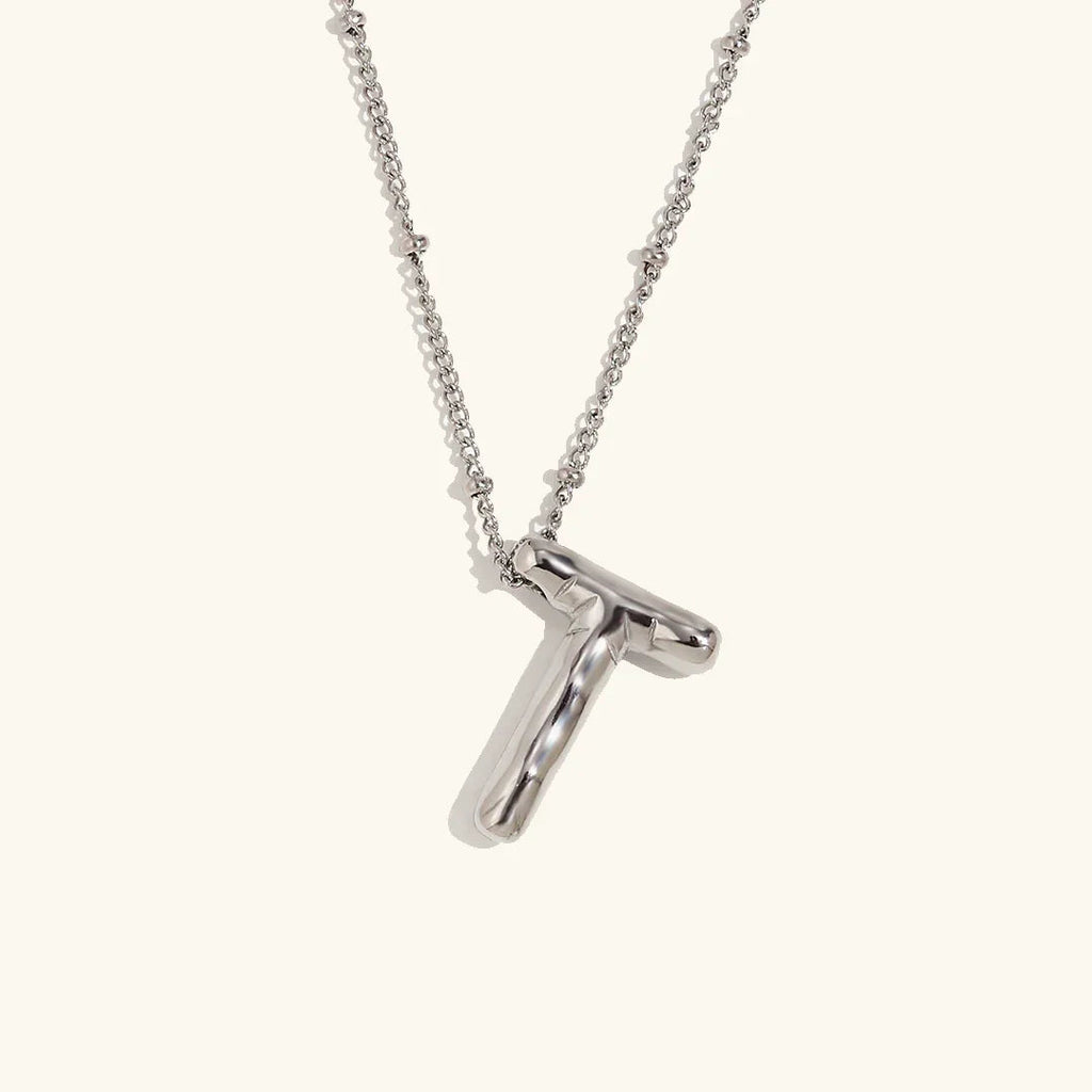 Juliet Bubble Initial Necklace