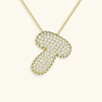 Mabelle Bubble Initial Necklace
